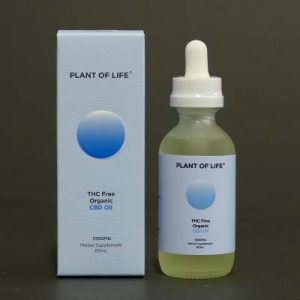 Plant of Life THC Free Organic CBD Oil 1000mg