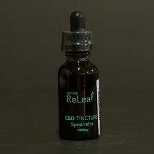 Active Releaf CB Tincture Spearmint 1000mg