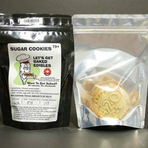 Let's Get Baked Edibles Sugar Cookies