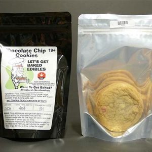 Let's Get Baked Edibles Chocolate Chip Cookies